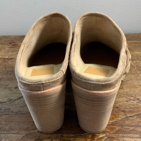 Dolce Vita SERLA Womens Suede Pointed Toe‎ Mules size 8.5 - Picture 4 of 7